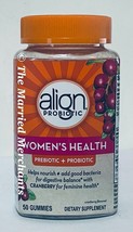 Align Women&#39;s Health Prebiotic + Probiotic Gummies 50 each 1/2025 FRESH! - £11.09 GBP