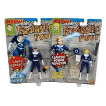 2 Vintage 1994 Toy Biz Marvel Fantastic Four Figures New In Package Invisible Mr - £18.72 GBP