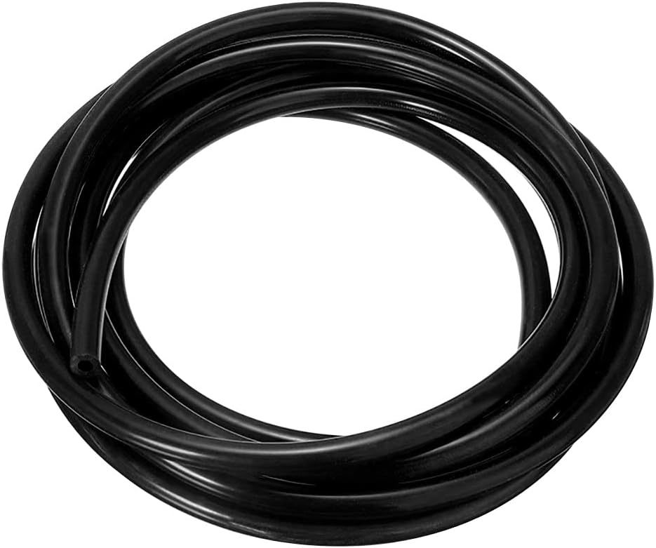 Silicone Tubing 2Mm Id X 4Mm Od Black Food Grade, Length 6 Meter- 19.68Ft - $32.99
