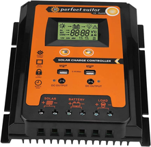 12V/24V 30A50A MPPT Solar Panels Charge Controller Battery Regulator Dua... - £98.45 GBP