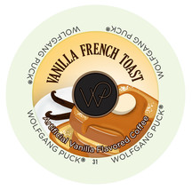 Wolfgang Puck Vanilla French Toast Coffee 24 to 192 K cups Pick Size FREE SHIP - £21.24 GBP+