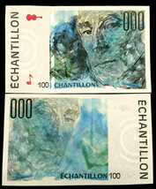 France 100 Enchatillon Banknote World Paper Money UNC Currency Bill Note - $24.25