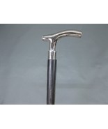 Wooden Walking Stick Brass Cane Vintage Handle Head Antique Victorian St... - $654.95 MXN