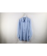 Vintage 90s Streetwear Womens 3XL Blank Silk Collared Button Shirt Carol... - $74.36 CAD