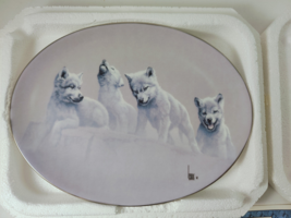Bradford Exchange Wolf Plate - The Lookout - The Wild Bunch - 1998 W/ Box &amp; COA - £11.81 GBP