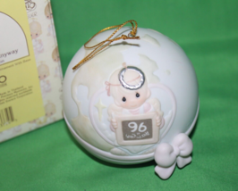 Precious Moments Peace On Earth Anyway Annual Edition Holiday Ornament 1996 - £19.34 GBP