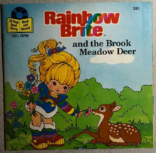 RAINBOW BRITE (1984) Golden Books softcover book with 33-1/3 RPM record - £10.90 GBP