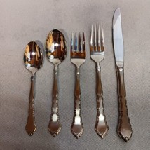 Oneida Community Satinique 5 Piece Place Setting Stainless Steel - £31.20 GBP