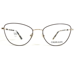 Calvin Klein Eyeglasses Frames CK20305 270 Brown Tortoise Gold Cat Eye 53-18-140 - £44.56 GBP
