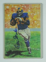 Ollie Matson Signed 4x6 Goal Line Art Card GLAC Los Angeles Rams HOF - £24.02 GBP