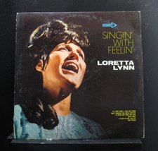 LORETTA LYNN- singin&#39; with feelin&#39; DECCA 91396 (LP vinyl record) [Vinyl] Loretta - £23.73 GBP