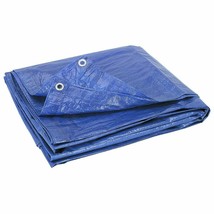Blue Tarp 5&#39; X 7&#39; Light Duty 4 MIL Weather Resistant ~ Harbor Freight Brand New - £10.08 GBP