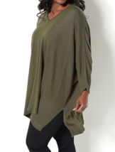 Laurie Felt Easy Pullover Sweater- DEEP OLIVE, M/L (A462614 ) - £23.73 GBP