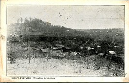 Vtg Postcard 1914 Winslow Arkansas AR - Bird&#39;s Eye View M13 - £34.07 GBP