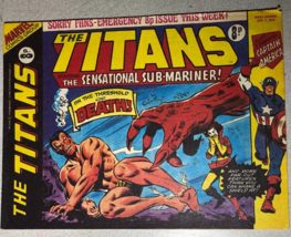 THE TITANS #14 Namor, the Sub-Mariner (1976) Marvel Comics UK VG+ - £11.67 GBP