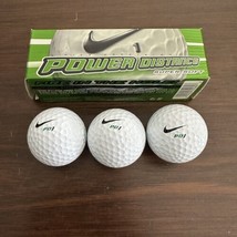 NIKE Precision Power Distance Golf Balls Super Soft New Open Box 3 Balls - £11.71 GBP