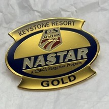 NASTAR Keystone Colorado Ski Resort Skiing Winter Sports Enamel Lapel Ha... - £7.95 GBP