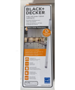 BLACK+DECKER LED Under Cabinet Lighting Kit, 3-Bars, 9 Inches Each, DIY - $60.75 CAD