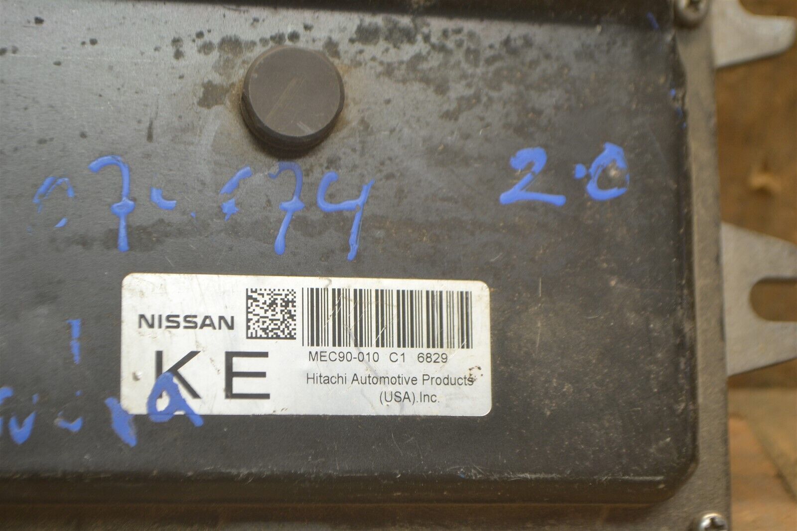 2007 Nissan Sentra Engine Control Unit ECU MEC90010C1 Module 747-2C5 ...