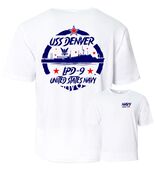 USS DENVER LPD-9  Performance T-Shirt.  US NAVY - €19,89 EUR+