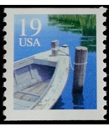 1994 19c Fishing Boat, Coil, Type III Scott 2529c Mint F/VF NH - $2.49