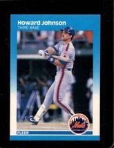1987 Fleer #13 Howard Johnson Nmmt Mets *AZ0223 - £1.52 GBP