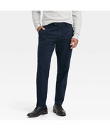 Goodfellow &amp; Co. Men&#39;s Extended Tab Slim Fit Trousers 36X30 Navy Blue Ne... - $41.10 CAD