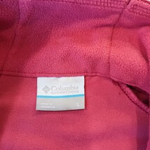 Columbia XL6624 Women's Red 1/4 Zip Pullover Sweatshirt Lightweight Size Large image 3