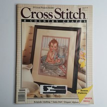  Cross Stitch &amp; Country Crafts Magazine September October 1990 Santa Dol... - £3.94 GBP