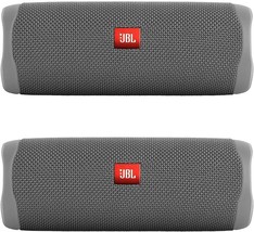 Jbl Flip 5 Bundle, Gray (Pack Of 2) - £180.87 GBP