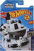 Hot Wheels Disney Steamboat, [White/Black] 193/250 Screen Time 9/10 - $7.54