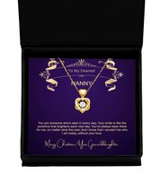 Nanny Grandma Xmas Gifts- Grandmother Gifts Personalized-Jewelry for Grandma fro - £40.15 GBP