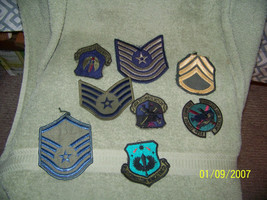 lot of {8} military patches  {various patches,and branches} - £11.48 GBP