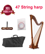 Rosewood Brown 47 String Lever harp  - $1,999.00