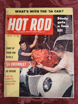 Rare Hot Rod Magazine February 1956 Bobby Betz - £17.26 GBP