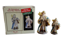 International Santa Claus Collection Star Man POLAND Figure Ornament Set... - $266.38 MXN