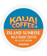 KAUAI COFFEE ISLAND SUNRISE LIGHT ROAST COFFEE KCUPS 10CT - $16.49