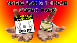New Magic Trick Invisible Thread Mega Kit 200 Feet with Wax Block - £10.96 GBP
