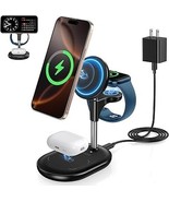 3 in 1 Wireless Charging Station for Apple MagSafe Charger - $54.33 CAD