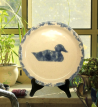 Vermont Pottery Duck Dish Signed Marion Waldo McChesney 1990 - $39.99