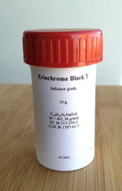 Eriochrome Black T - indicator 10g powder CAS 1787-61-7 - $17.40