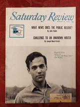 SATURDAY REVIEW March 10 1962 Reynolds Price Red Barber Joseph Wood Krutch - £14.96 GBP