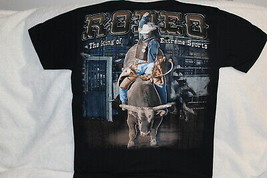 COWBOY BULL RIDER RODEO THE KING OF EXTREME SPORTS T-SHIRT - $11.27