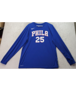 Philadelphia 76ers Nike Basketball Shirt Men&#39;s XL Blue Ben Simmons Dri F... - £16.55 GBP