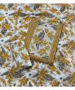 Indian Dress Cotton Suit-Unstitched Cotton Suit Set-Cotton Print Suit-3P... - €46,78 EUR