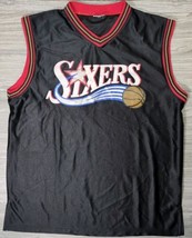 Philadelphia 76ers Sixers Basketball Jersey Size Large Iverson Era Vintage #76 - $26.06