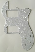 Guitar Pickguard For Fender Tele Classic Player Thinline,4 Ply White Pearl - £13.82 GBP
