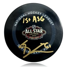 Mark Stone Signed Vegas Golden Knights All Star Puck Inscribed &quot;1st ASG&quot; COA IGM - £93.22 GBP