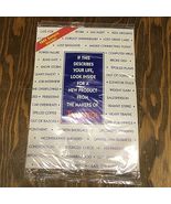 New product from the makers of Tylenol sealed advertising print sample pack - €16,96 EUR