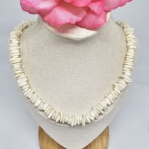 Hawaii Men Women Surfer Jewelry Chunky Cream Nugget Puka Shell Necklace 17&quot; Surf - £9.43 GBP